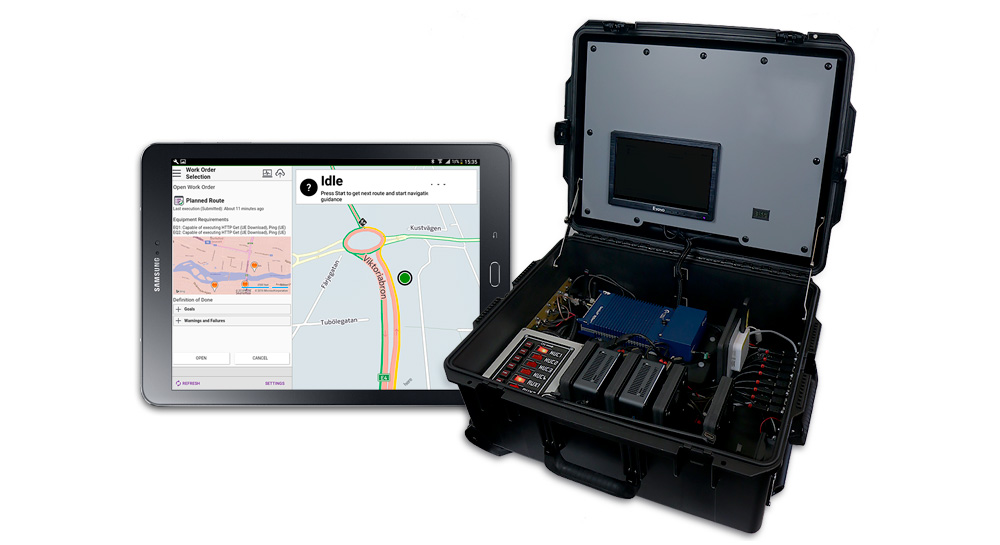 screenshot of TEMS Suite